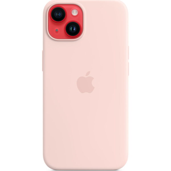 Чехол Apple для iPhone 14 Silicone с MagSafe розовый 3
